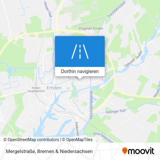 Mergelstraße Karte