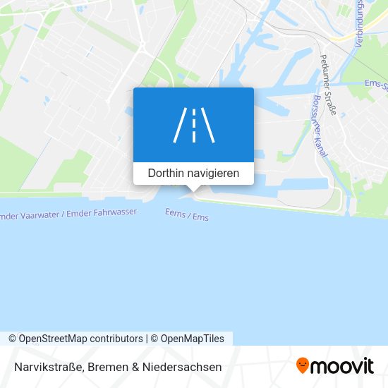 Narvikstraße Karte