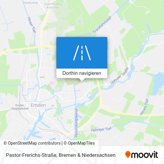 Pastor-Frerichs-Straße Karte