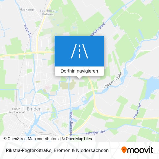 Rikstia-Fegter-Straße Karte