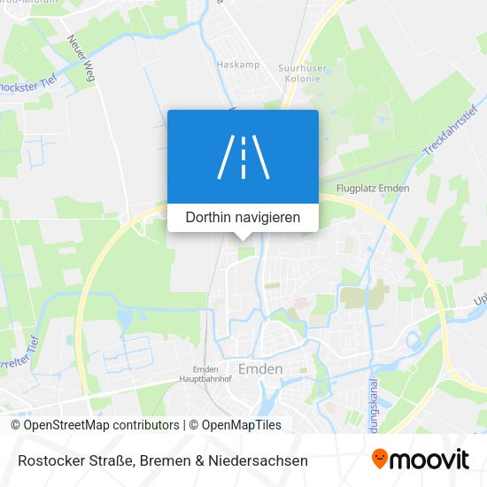 Rostocker Straße Karte
