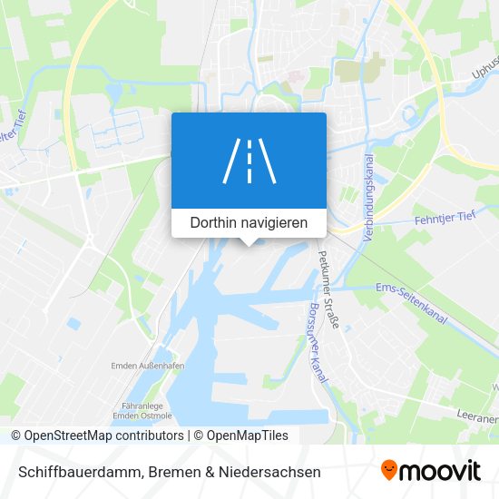 Schiffbauerdamm Karte