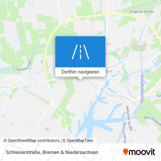 Schlesierstraße Karte