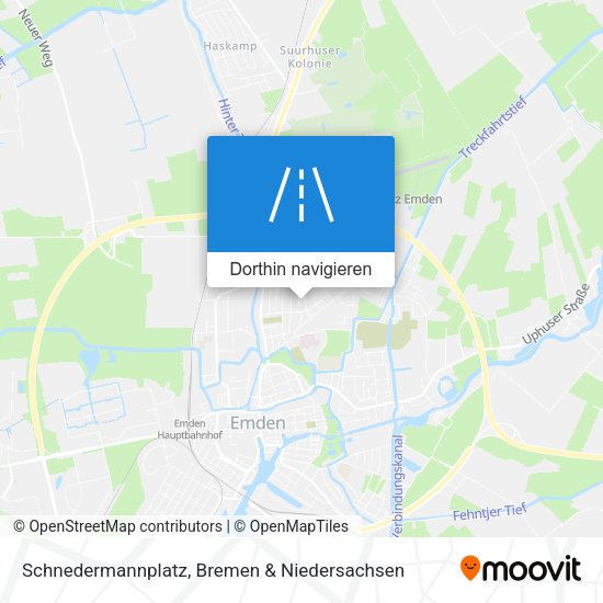 Schnedermannplatz Karte