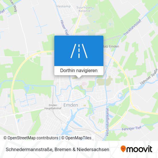 Schnedermannstraße Karte