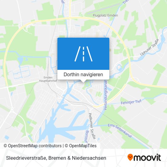 Sleedrieverstraße Karte