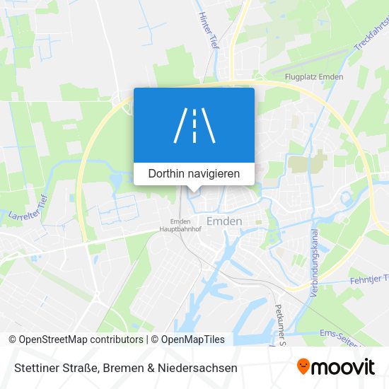 Stettiner Straße Karte
