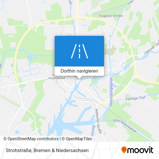 Strohstraße Karte