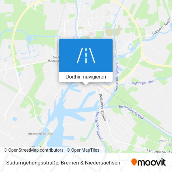 Südumgehungsstraße Karte