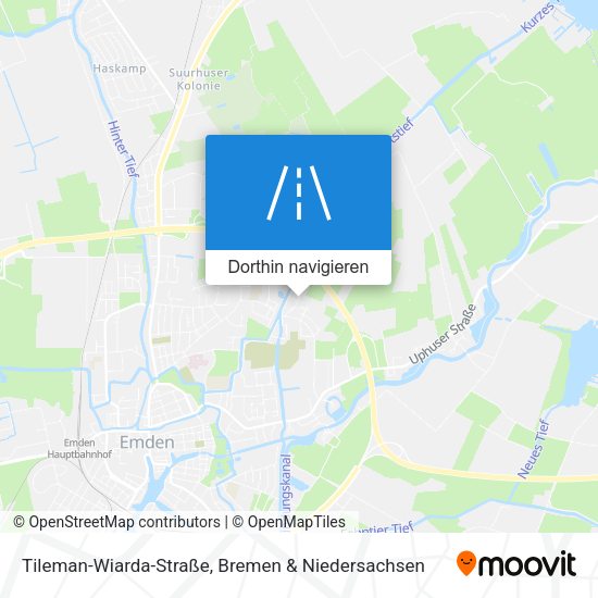 Tileman-Wiarda-Straße Karte