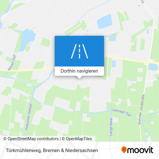 Türkmühlenweg Karte