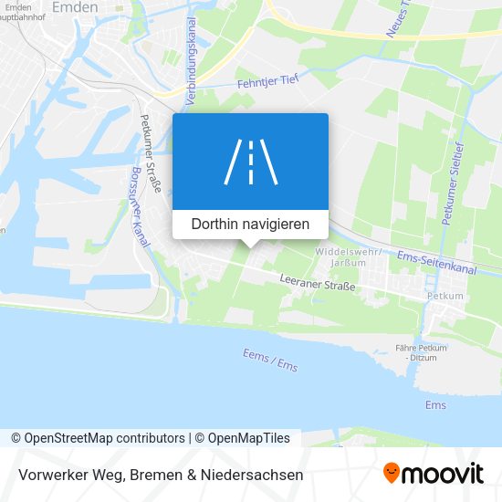 Vorwerker Weg Karte