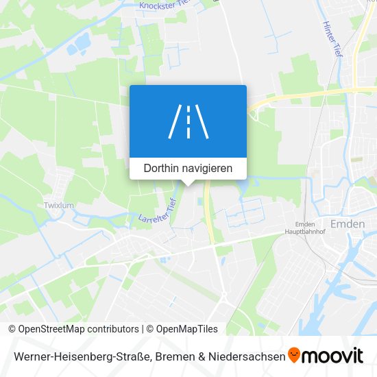 Werner-Heisenberg-Straße Karte