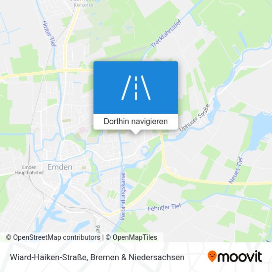 Wiard-Haiken-Straße Karte