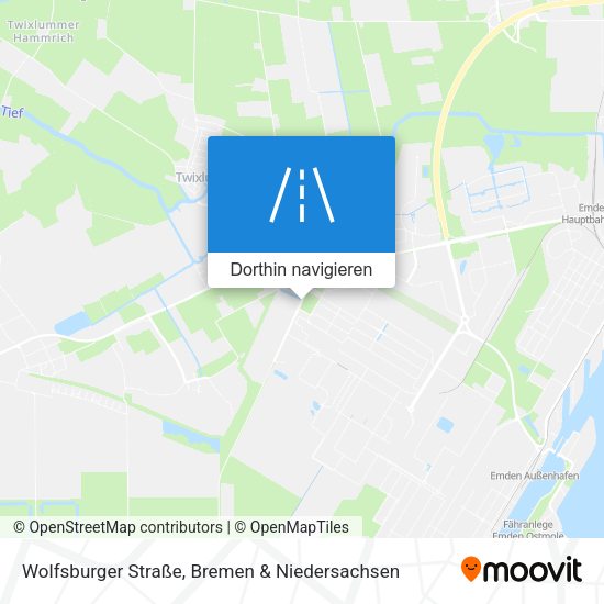 Wolfsburger Straße Karte