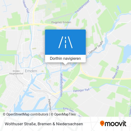 Wolthuser Straße Karte