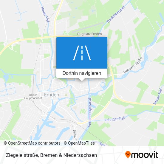 Ziegeleistraße Karte