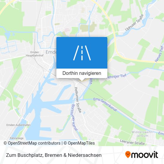 Zum Buschplatz Karte