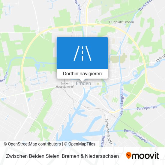 Zwischen Beiden Sielen Karte