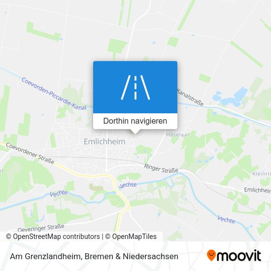 Am Grenzlandheim Karte