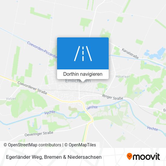 Egerländer Weg Karte