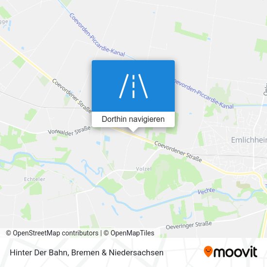 Hinter Der Bahn Karte