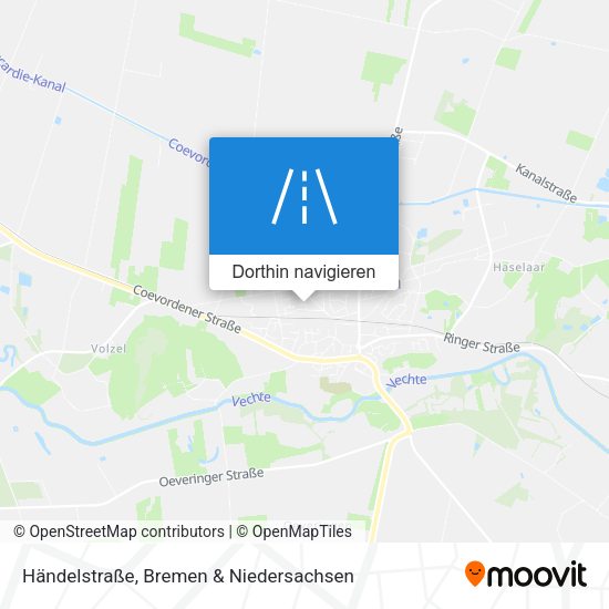 Händelstraße Karte