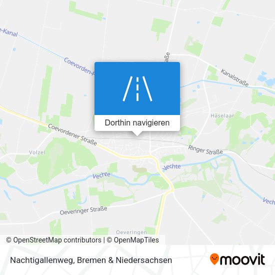 Nachtigallenweg Karte
