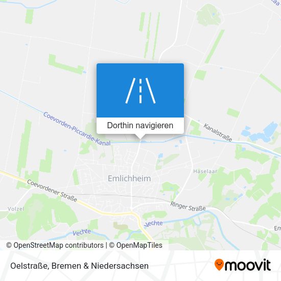 Oelstraße Karte