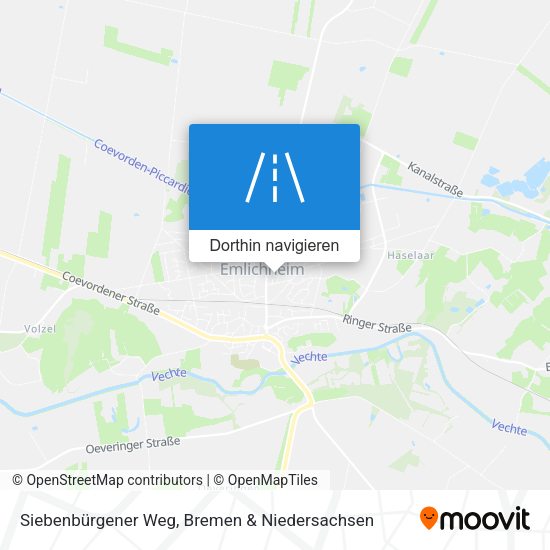 Siebenbürgener Weg Karte