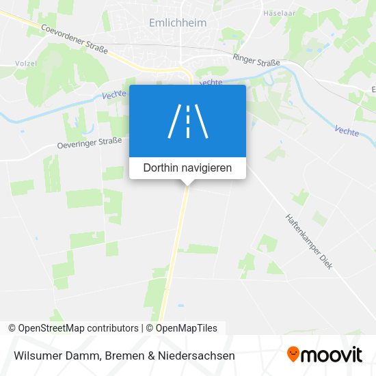 Wilsumer Damm Karte