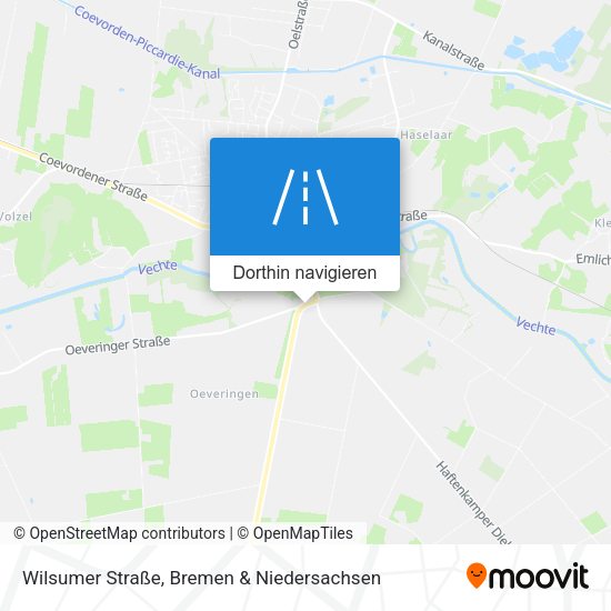 Wilsumer Straße Karte