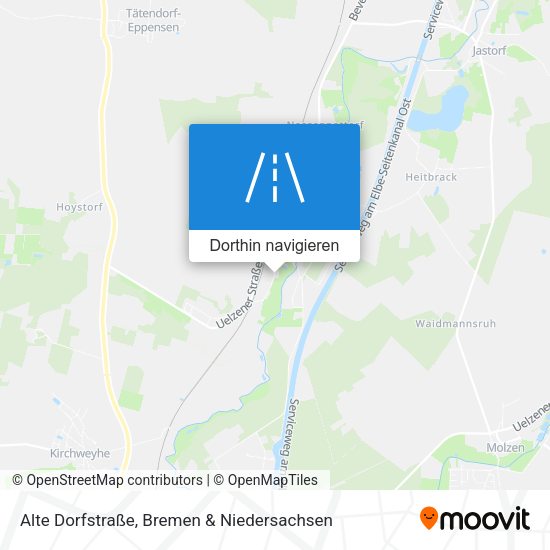 Alte Dorfstraße Karte