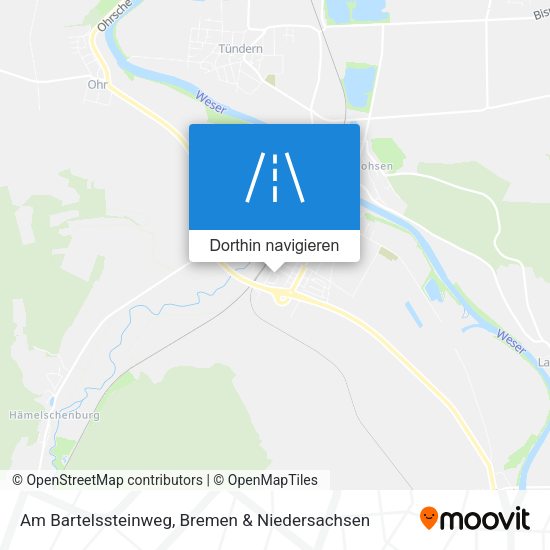 Am Bartelssteinweg Karte