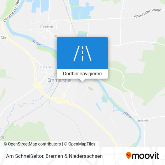 Am Schneißeltor Karte