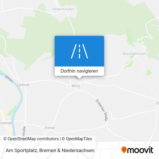 Am Sportplatz Karte
