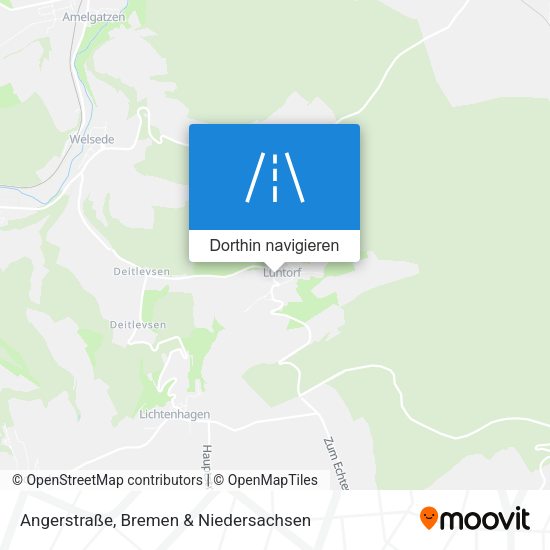 Angerstraße Karte