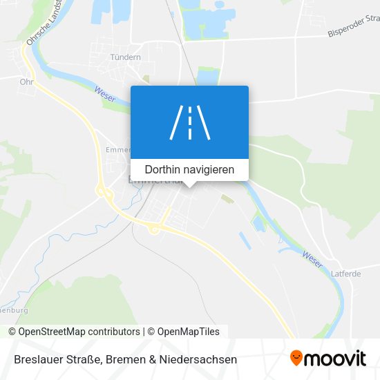 Breslauer Straße Karte