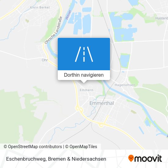Eschenbruchweg Karte