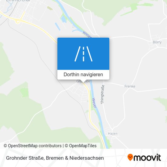 Grohnder Straße Karte