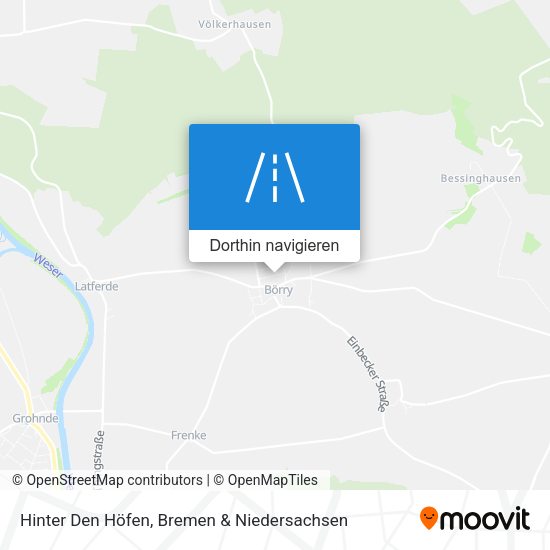 Hinter Den Höfen Karte