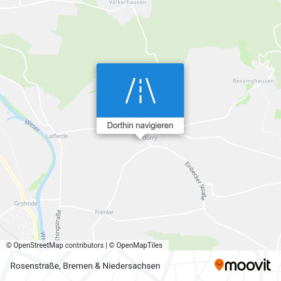 Rosenstraße Karte