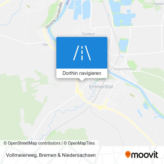 Vollmeierweg Karte