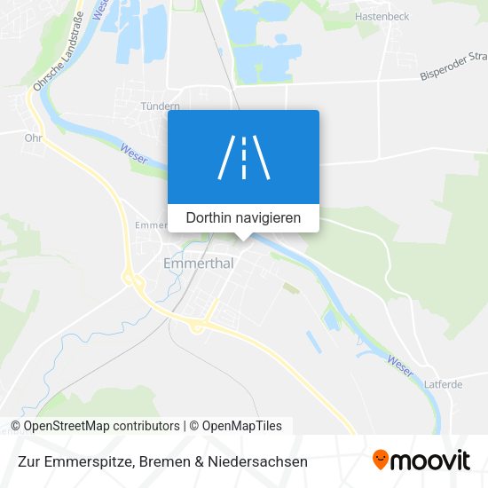 Zur Emmerspitze Karte