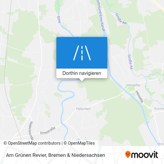 Am Grünen Revier Karte