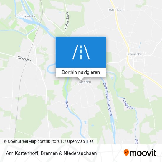 Am Kattenhoff Karte