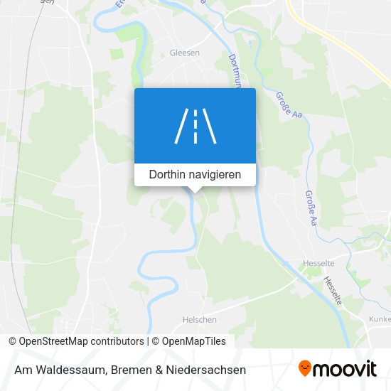 Am Waldessaum Karte