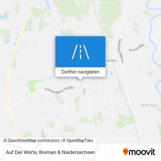 Auf Der Worte Karte