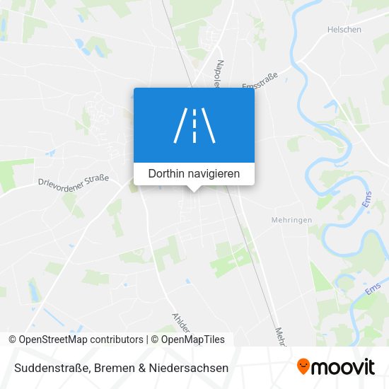 Suddenstraße Karte