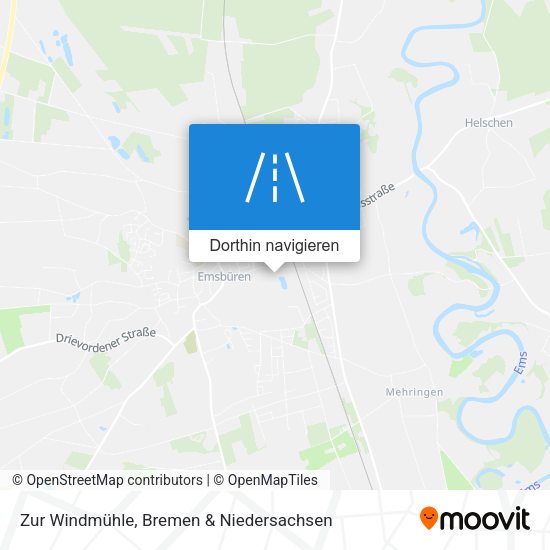 Zur Windmühle Karte